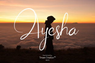 Ayesha Script: Where Fluid Motion Meets Modern Elegance
