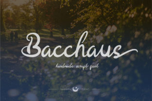 Bacchaus Script: Adding a Personal Touch to Modern Design