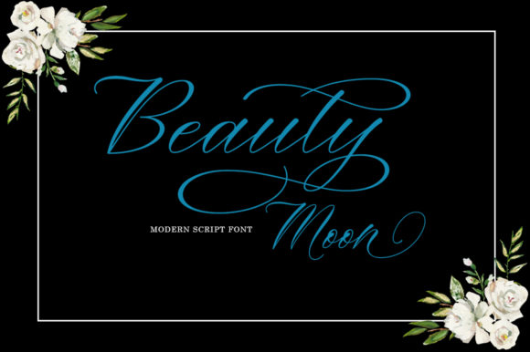 Beauty Moon Script: A Modern Typeface for Feminine Design