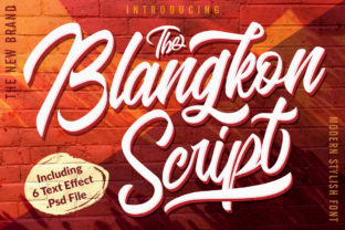 Blangkon Script: A Fresh Take on Modern Script Fonts