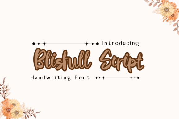 Blisfull Script: Capturing Elegance and Tranquility in Your Designs
