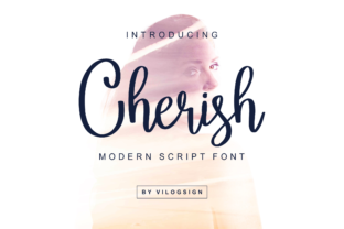 Cherish Script: A Modern Script Font for Elegant Branding