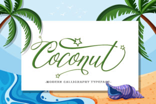Coconut Script: Elevating Designs with Modern Calligraphy