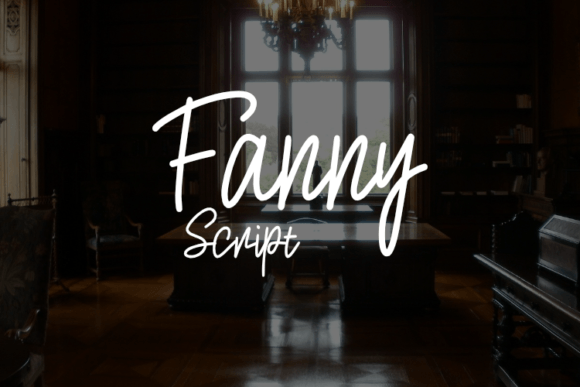 Fanny Script: The Elegant Script Font for Modern T-Shirt Design