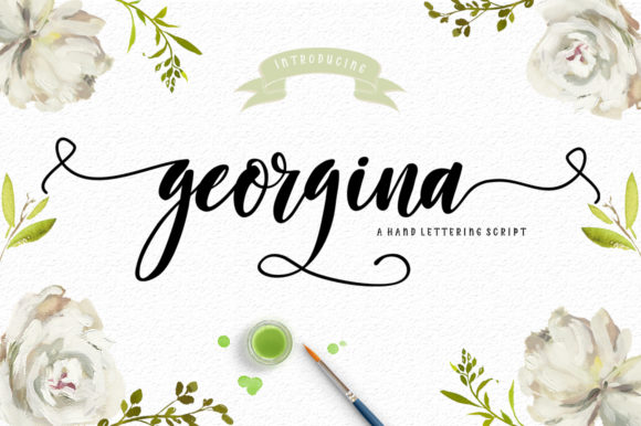 Georgina Script: A Modern Typeface for Elegant and Authentic Designs