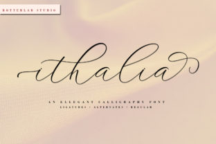 Ithalia Script: A Fresh Take on Modern Handmade Typography
