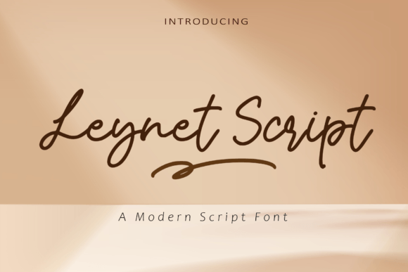 Leynet Script: A Chic Typeface for Modern Designs