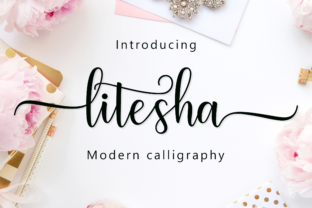 Litesha Script: A Handwritten Typeface for Authentic Branding