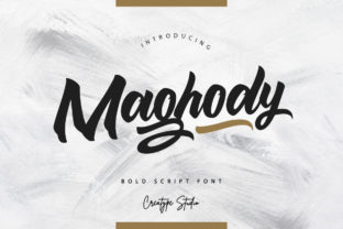 Maghody Script: A Bold Typeface for Modern Branding