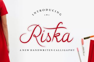 Riska Script: The Handwritten Font for Branding and Design