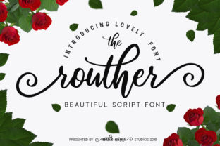 Routher Script: The Elegant Touch for Modern Designs