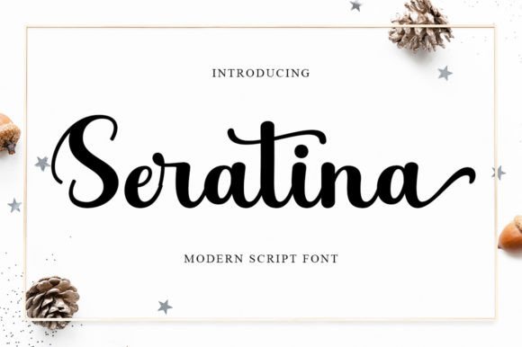 Seratina Script: A Fresh Take on Elegant Handwriting