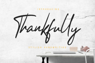 Thankfully Script: A Handwritten Font for Authentic Branding
