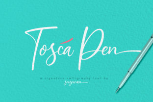 Tosca Pen Script: A Fresh Take on Handwritten Elegance